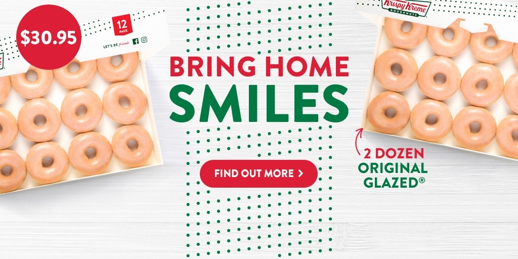 Krispy Kreme Bring Home Smiles